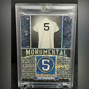 2024 Leaf  A Bronx Legacy 💥JOE DIMAGGIO💥 Monumental Patch #D 2/4 RARE